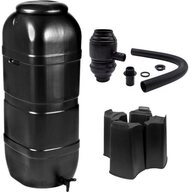 Nature Regentonne NATURE Wasserauffangset &ndash; 100 Liter &ndash; S&auml;ulenform