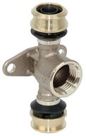 Viega Wasserrohr Viega Raxofix Wandscheiben-T-St&uuml;ck, Modell 5325.8, 20 mm x...