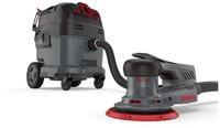 MENZER Exzenterschleifer ETS 150 5.0 + VCL 530 PRO Antistatic, max. 10000 U/min,