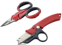 TOOLCRAFT Kabelmesser Kabelmesser-Scheren-Set, 2-teilig TO-9626415