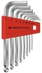 PB Swisstools Schraubendreher, (8 St), Winkelschraubendreher-Satz im...