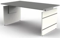 KERKMANN Schreibtisch Schreibtisch StageOne Form 4 BxT 160x80cm grafit