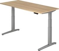 HAMMERBACHER Schreibtisch Sitz-Steh-Schreibtisch elektrisch 180x80cm...