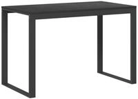 vidaXL Schreibtisch Computertisch Schwarz 110x60x73 cm Holzwerkstoff