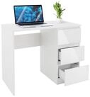 ML-DESIGN Schreibtisch B&uuml;rotisch mit 3 Schubladen Computertisch Arbeitstisch