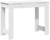 vidaXL Schreibtisch Schreibtisch Wei&szlig; 100x45x75 cm Holzwerkstoff