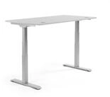 Soennecken Schreibtisch Schreibtisch 1800x605-1255x800mm Platte lichtgrau...