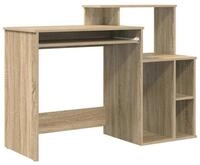 vidaXL Schreibtisch Schreibtisch Sonoma-Eiche 120,5 x 44 x 88,5 cm Holzwerkstoff
