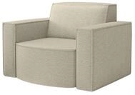 Fun M&ouml;bel Sessel Designersessel PALMA in Stoff Ascot oder Opera Velvet, Rundumbezug