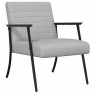 vidaXL Sessel Sessel Wolkengrau Stoff (1-St)