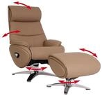 MCW Relaxsessel MCW-K98, Um 360&deg; drehbar mit Autoposition, Breite Sitzfl&auml;che