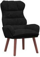 vidaXL Sessel Sessel Schwarz 69 x 74 x 93 cm Samt (1-St)
