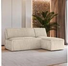 Masseno Ecksofa BRISO mit Schlaffunktion L-Form, Sofa mit Bettkasten