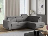 Beautysofa Ecksofa Connor II mit Schlaffunktion, mit verstellbaren Kopfst&uuml;tzen