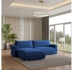 Masseno Ecksofa TURIN mit Schlaffunktion L-Form, Sofa mit Bettkasten