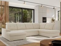 MKS M&Ouml;BEL Ecksofa MADRITO U, set, Sofa U-form, mit Schlaffunktion und Bettkasten,