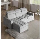 Masseno Ecksofa KAME mit Schlaffunktion L-Form, Sofa mit Bettkasten