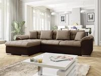 MIRJAN24 Ecksofa Diana, mit Schlaffunktion und zwei Bettkasten, mit Kissen-Set,