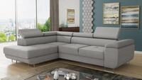 Sofnet Ecksofa Caris Cord, mit Schlaffunktion und Bettkasten, Wohnlandschaft mit