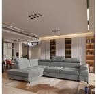 Masseno Ecksofa FAVIEN mit Schlaffunktion L-Form, Sofa mit Bettkasten