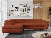 MKS M&Ouml;BEL Ecksofa PETER L, Set, Ecksofa L-form, HR35-Schaum, Wellenfederkern,