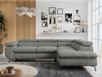 MKS M&Ouml;BEL Ecksofa PETER L, Set, Ecksofa L-form, HR35-Schaum, Wellenfederkern,