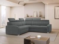 MIRJAN24 Ecksofa Oslo 2rR2p, mit Schlaffunktion und Bettkasten, L-Form, Seite