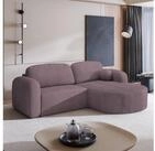 Masseno Ecksofa AMILIA mit Schlaffunktion L-Form, Sofa mit Bettkasten