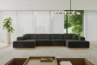 ALTDECOR Wohnlandschaft IREA-U2-v2, Sofa Praktische Bequeme Funktionsecke Couch