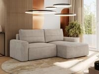 MKS M&Ouml;BEL Ecksofa BELLUNO, L-f&ouml;rmige Ecke, Armlehnen, Wellenfedern, L-form Ecksofa