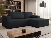 MIRJAN24 Ecksofa Mivo Cord, mit Schlaffunktion und Bettkasten, 266x163x93 cm,