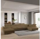 Masseno Ecksofa MONTIVA mit Schlaffunktion U-Form, Sofa mit Bettkasten