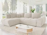 MIRJAN24 Ecksofa Forest, mit Schlaffunktion und Bettkasten, 290x183x85 cm,