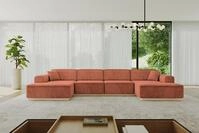 ALTDECOR Wohnlandschaft IREA-U2, Sofa Praktische Bequeme Funktionsecke Couch U-Form
