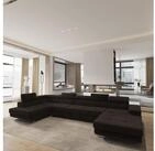 Masseno Ecksofa TORIVA mit Schlaffunktion U-Form, Sofa mit Bettkasten