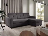 Beautysofa Ecksofa MILANO mit Schlaffunktion und Bettkasten, moderne Optik,...