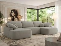 MKS M&Ouml;BEL Ecksofa CUBO U, Set, Wohnlandschaft U-Form, Wellenfedern, HR35-Schaum,