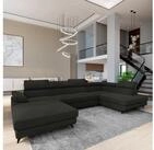 Masseno Ecksofa RUBANO mit Schlaffunktion U-Form, Sofa mit Bettkasten