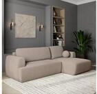 Masseno Ecksofa SENTI mit Schlaffunktion L-Form, Sofa mit Bettkasten