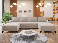 MIRJAN24 Wohnlandschaft Aris XL, mit Bettkasten und Schlaffunktion,