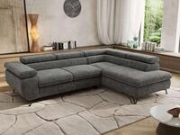 MKS M&Ouml;BEL Ecksofa PABLO L, Set, HR35-Schaum, Metallbeinen, Wellenfedern, L-form,