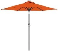 vidaXL Sonnenschirm Sonnenschirm mit Stahlmast Terracotta 225x225x212 cm