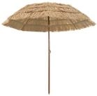 vidaXL Sonnenschirm, Garten-Sonnenschirm Natur 255 x 255 x 255 cm