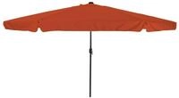 vidaXL Sonnenschirm Garten-Sonnenschirm Terrakotta 395 x 395 x 245 cm Polyester