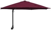 vidaXL Sonnenschirm Garten-Sonnenschirm Bordeauxrot 248 x 248 x 148 cm