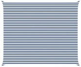 vidaXL Sonnensegel Sonnensegel Blau und Wei&szlig; 6 x 5 m 100 % Polyester Oxford,...