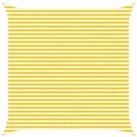 vidaXL Sonnensegel Sonnensegel Gelb und Wei&szlig; 4,5 x 4,5 m 100 % Polyester...