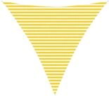vidaXL Sonnensegel Sonnensegel Gelb und Wei&szlig; 4,5 x 4,5 x 4,5 m, (1-tlg)