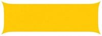 vidaXL Sonnensegel Sonnensegel Gelb 6 x 2 m 100 % Polyester Oxford, (1-tlg)