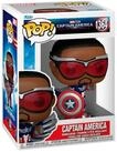 Funko Sammelfigur Marvel Captain America Brave New World Captain America - 9cm...